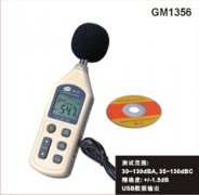 GM1356噪音計(jì) 便攜式聲級(jí)計(jì) 分貝測(cè)量?jī)x